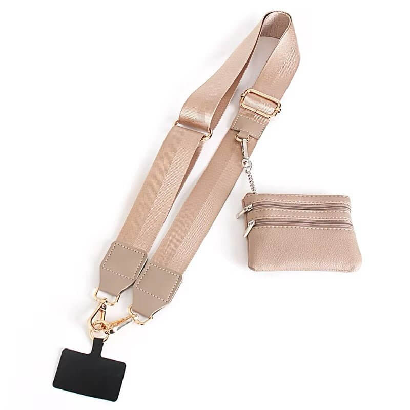 Hands Free Honey - Beige Adjustable Phone Strap - Sale-Shop Alies Boutique