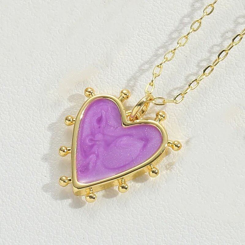 Lovelight - Purple Necklace - Alie's Boutique - Shop Alies Boutique