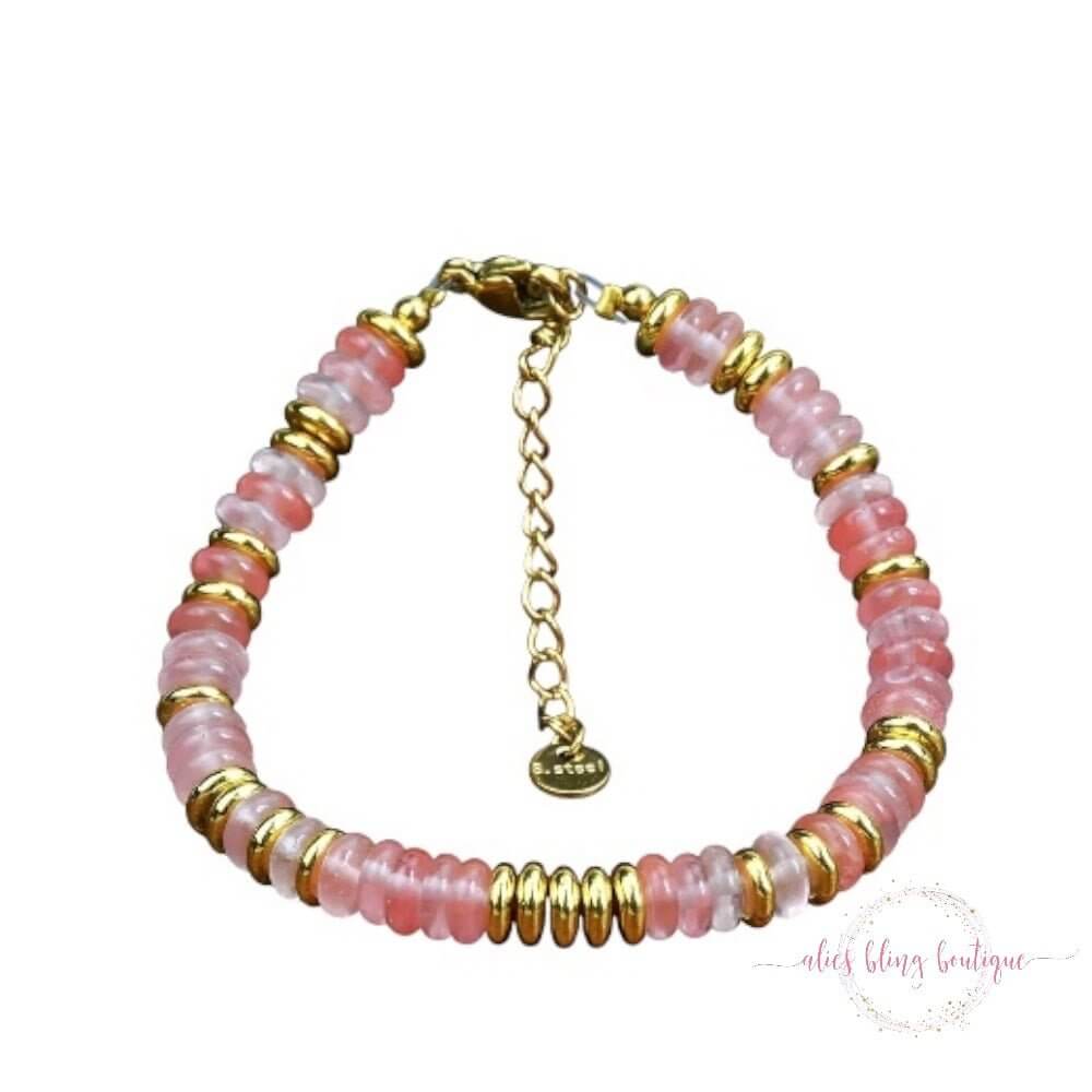 Minimalist Glow Bracelet in Cherry-Shop Alies Boutique