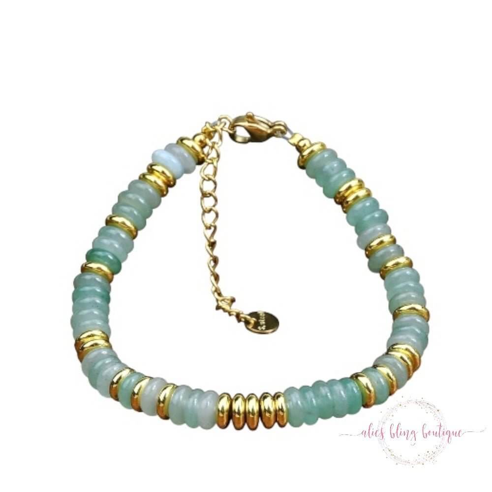 Minimalist Glow Bracelet in Green-Shop Alies Boutique