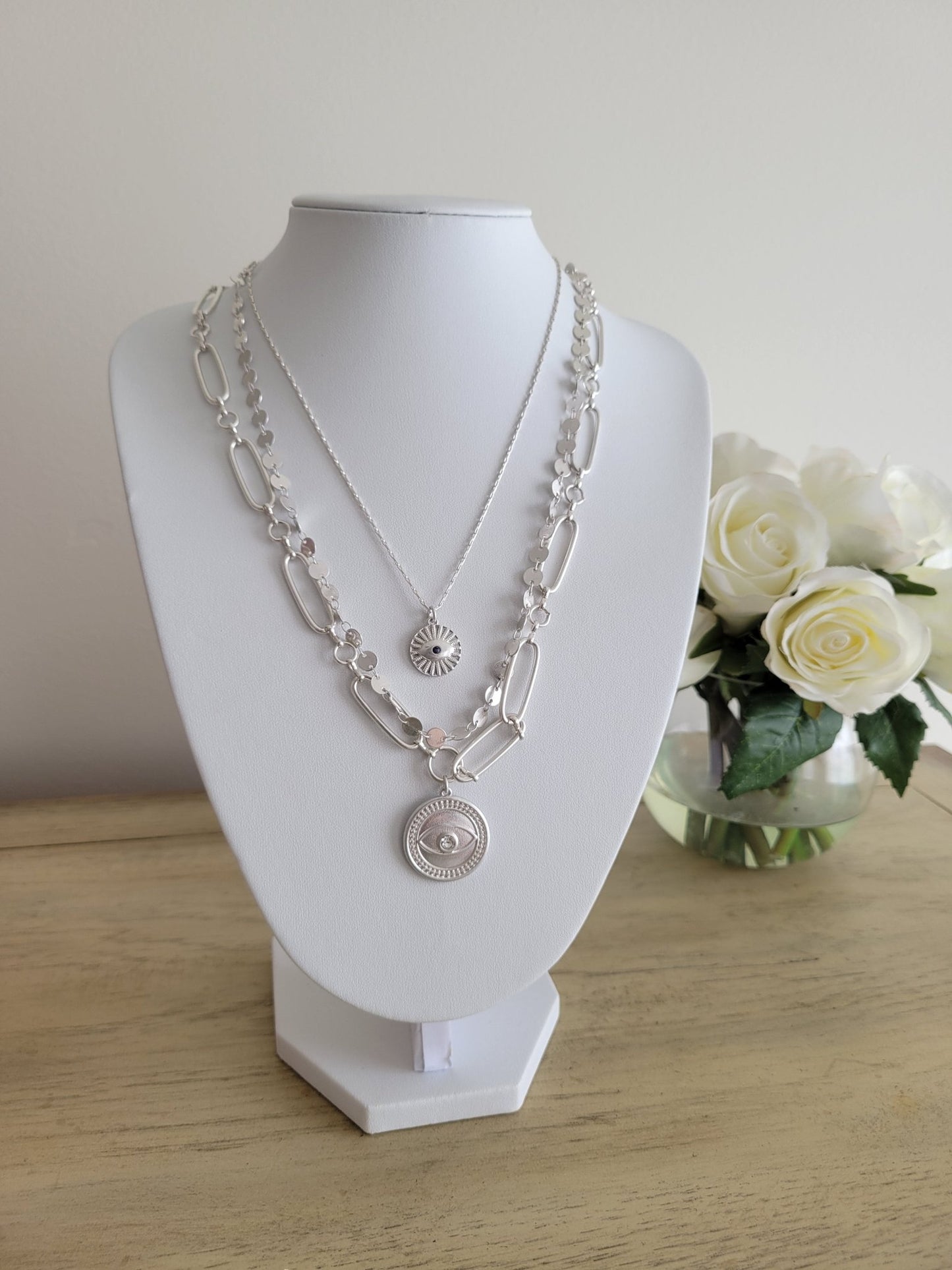 Mystic Layers - Silver Necklace - Shop Alies Boutique - Shop Alies Boutique