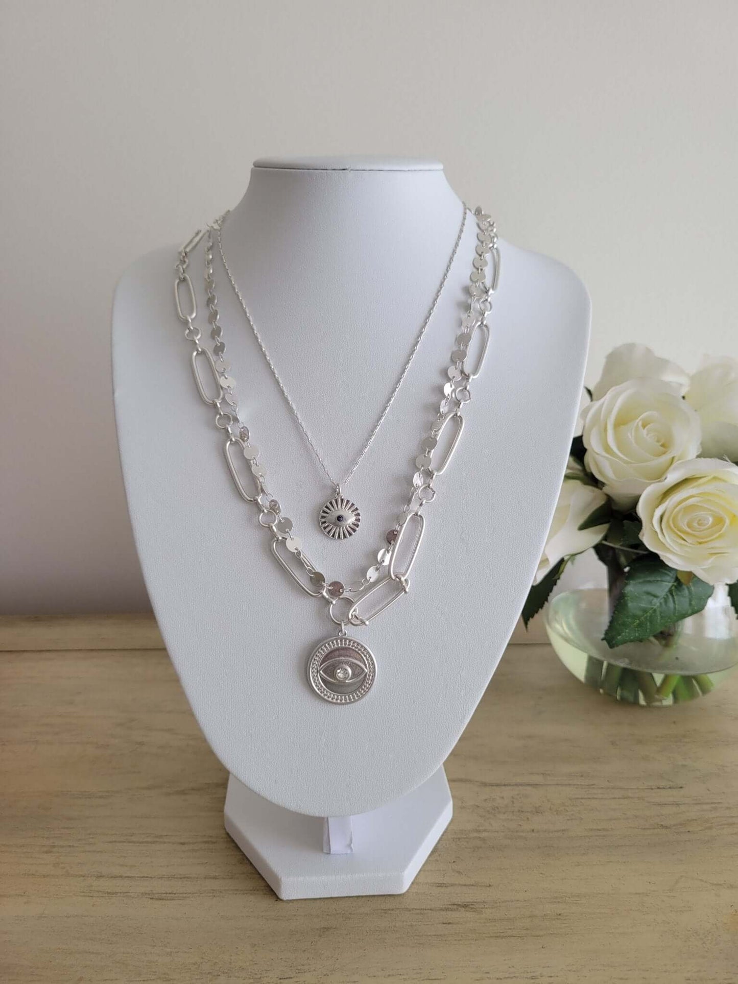 Mystic Layers - Silver Necklace - Shop Alies Boutique - Shop Alies Boutique
