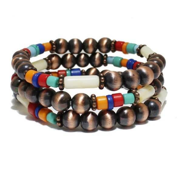 Nomad Spirit - Bronze Bracelet Set-Shop Alies Boutique