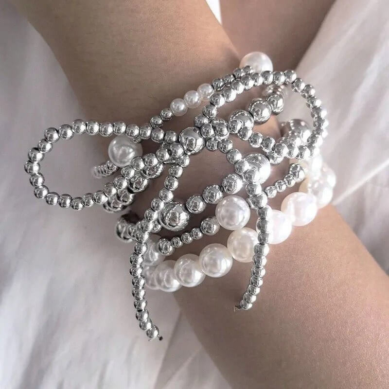 Polished & Poised - Silver Bracelet-Shop Alies Boutique