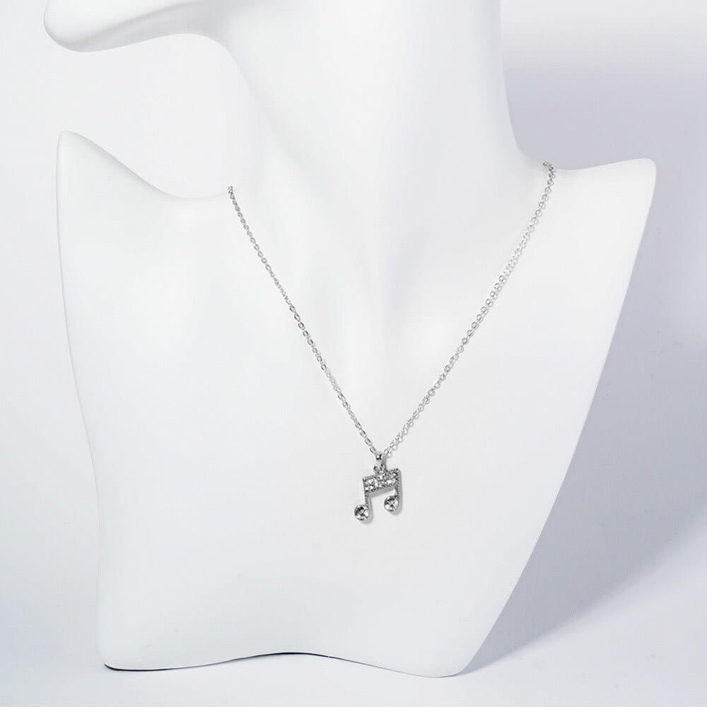 Rhythm & Glitz - Silver Necklace - Sale-Shop Alies Boutique