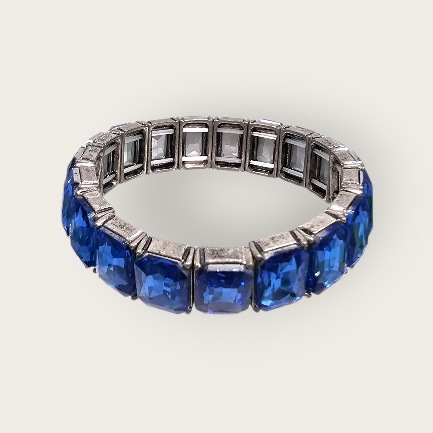 Radiance Glow Stretch - Blue Bracelet