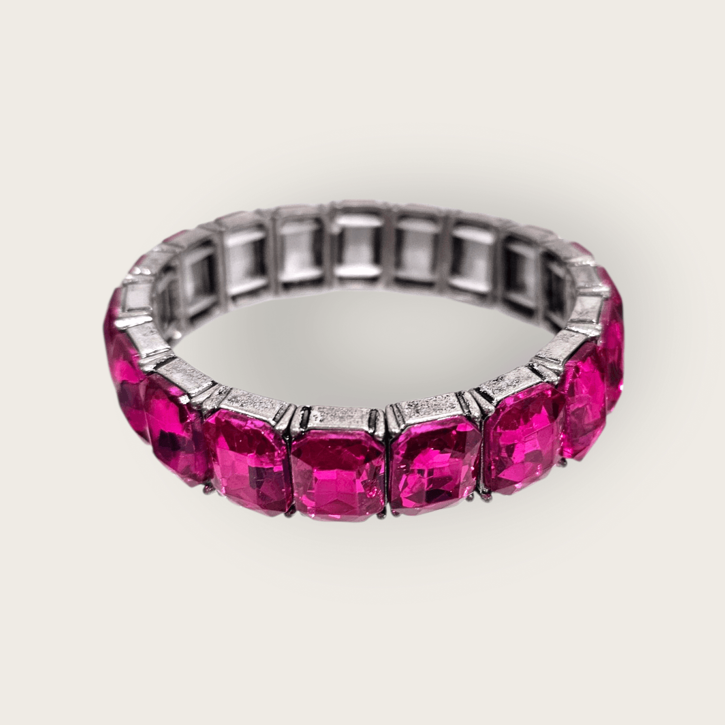 Radiance Glow Stretch - Pink Bracelet - Alie's Boutique