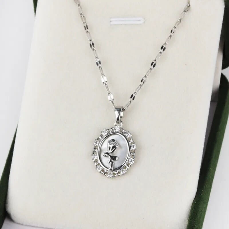 Rose Reframed - Silver Necklace - Alie's Boutique - Shop Alies Boutique