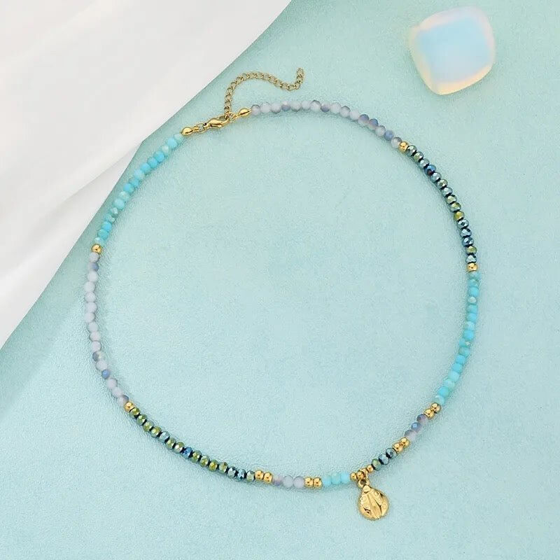 Seaside Whimsy - Turquoise Necklace - Alie's Boutique - Shop Alies Boutique