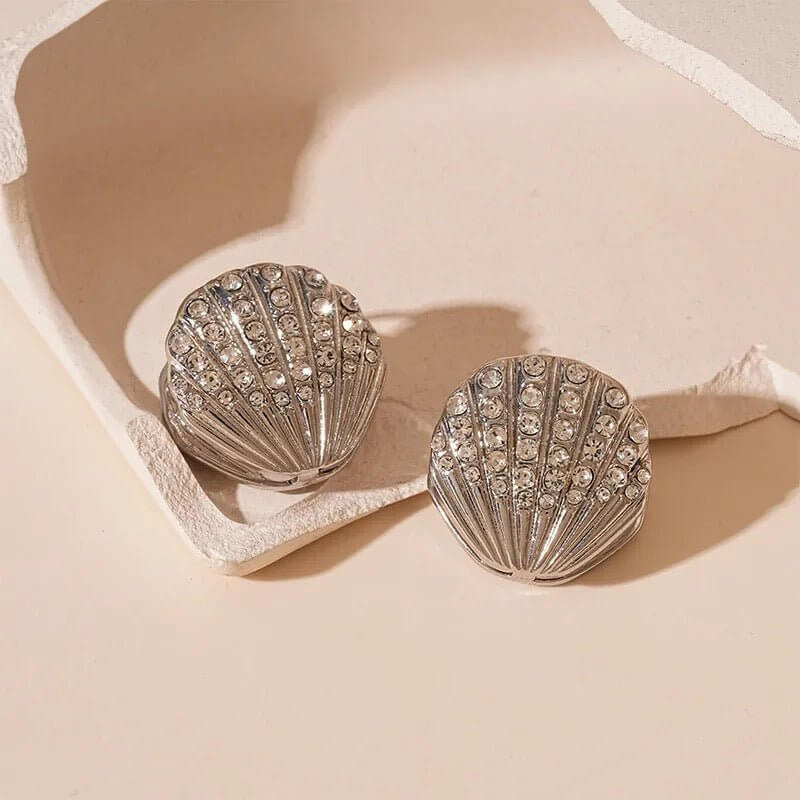 Shoreline Spark Earrings - Silver Earrings - Sale-Shop Alies Boutique