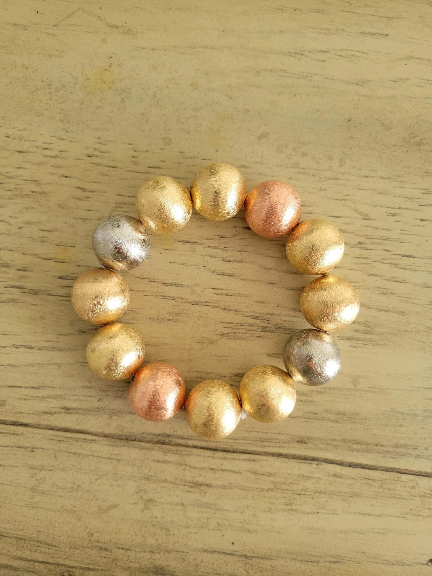 Sphere Society - Gold Stretch Bracelet - Alie's Boutique - Shop Alies Boutique
