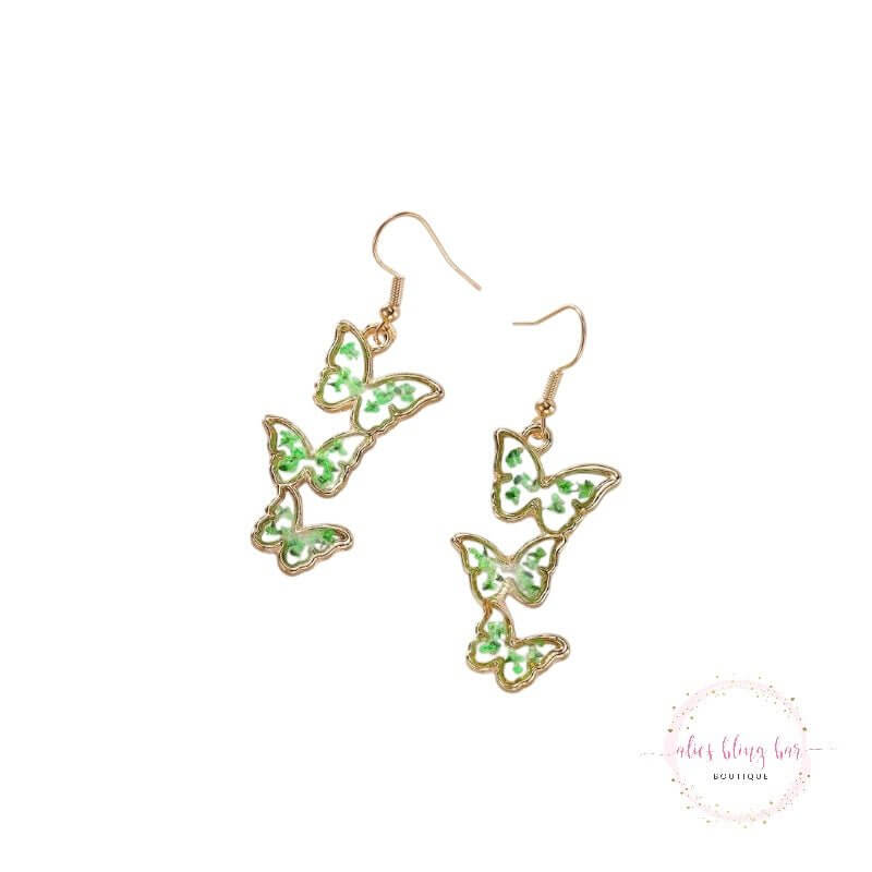 Spread Your Wings - Gold Earrings - Sale-Shop Alies Boutique