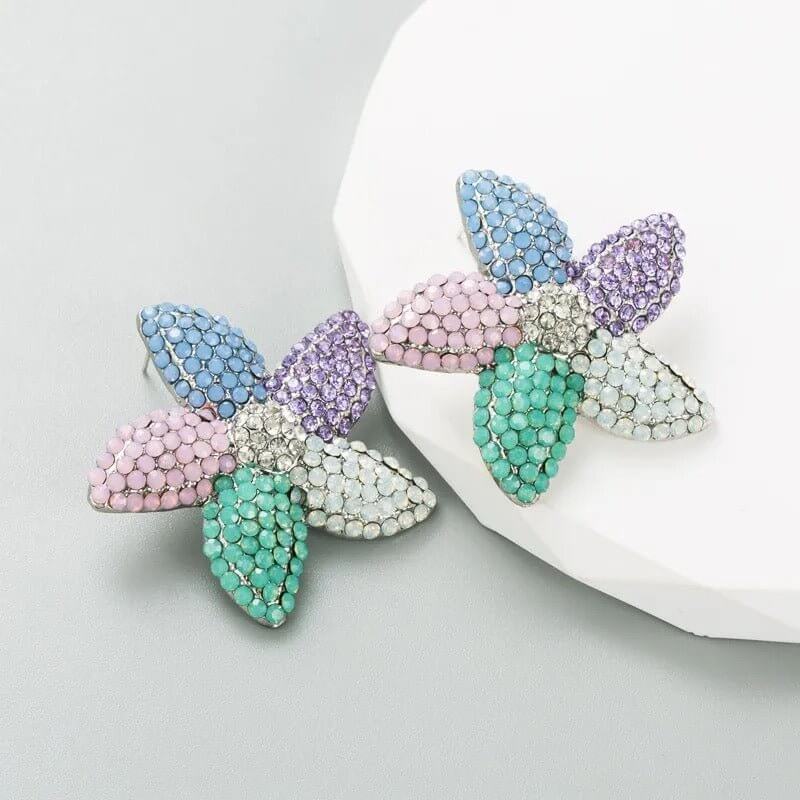 Starlight Soirée - Multi Earrings-Shop Alies Boutique