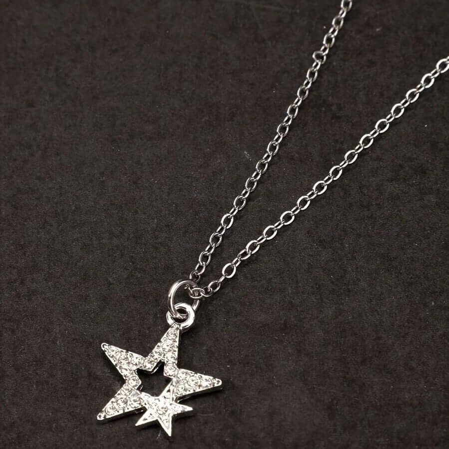 Starlit Reverie - Silver Necklace - Sale-Shop Alies Boutique