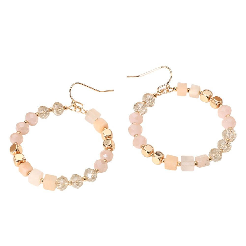 Sway & Glow - Pink Earrings-Shop Alies Boutique