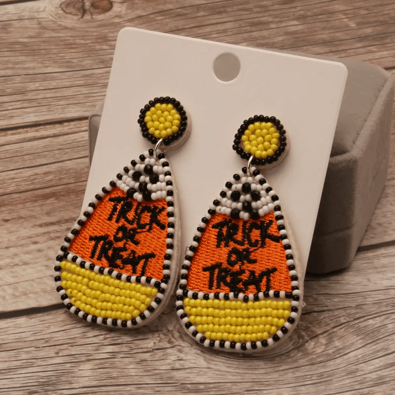 Trick Or Treat Treasure Earrings - Sale - Alies Bling Bar - Shop Alies Boutique
