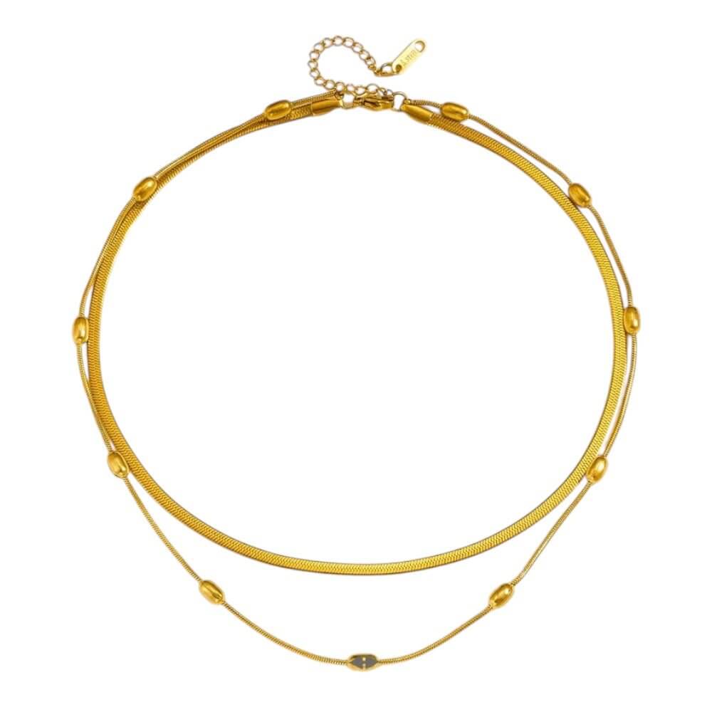 Urban Luxe Layers - Gold Necklace - Alie's Boutique - Shop Alies Boutique