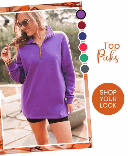 🍂 The Perfect Half Zip Pullover for Every Fall Outfit