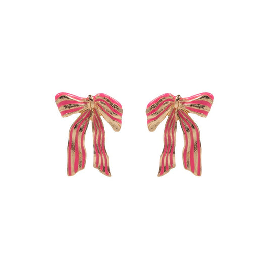 Sugar Script - Pink Earrings - Alie's Boutique