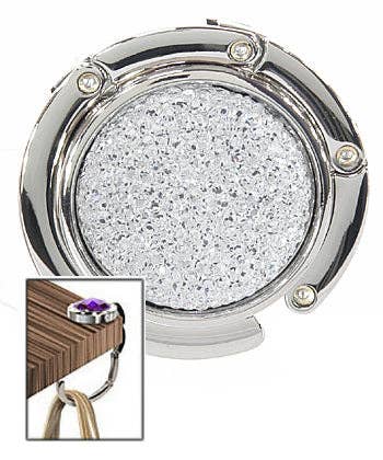 Tabletop Twinkle - Blue Purse Hanger