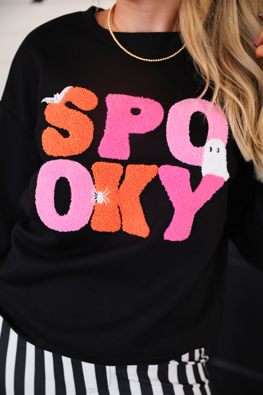 Spooky Vibes Pullover  - Jess Lea Halloween