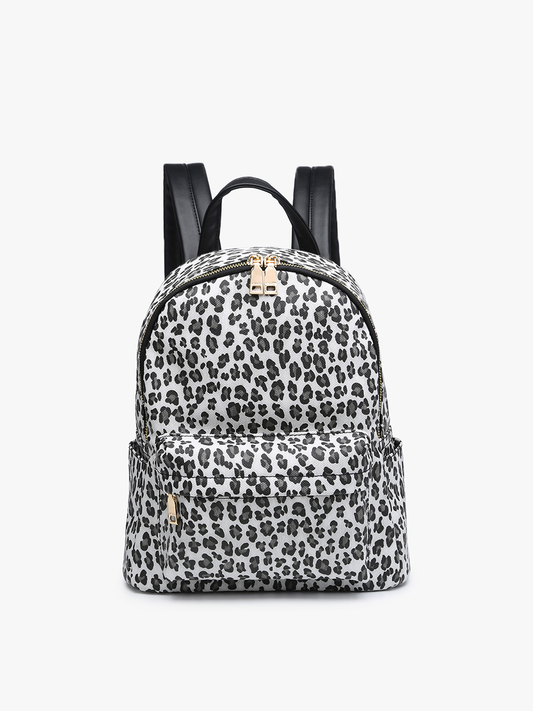 Wild Glam Leopard Backpack