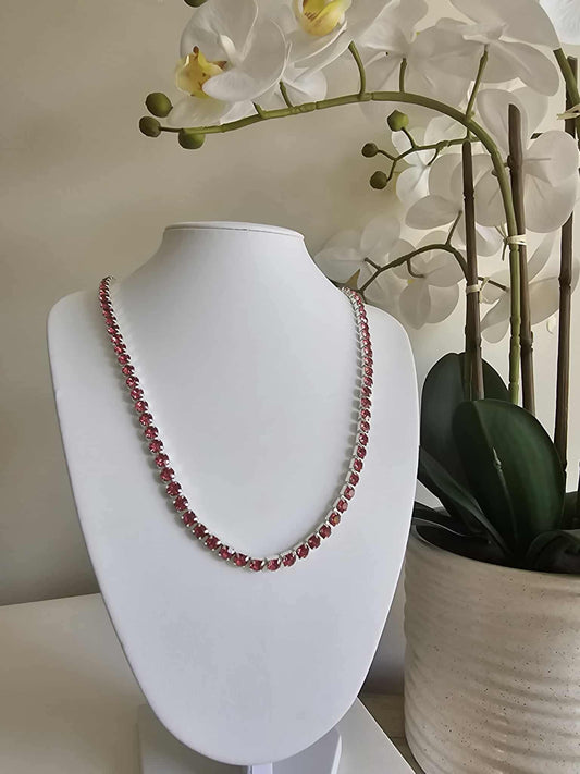 Chic Flush - Pink Necklace
