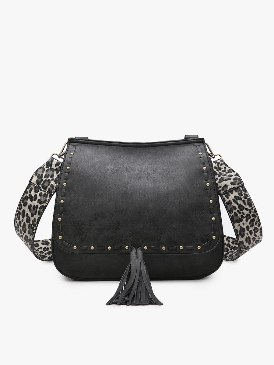 Everyday Leopard Strap Crossbody Bag