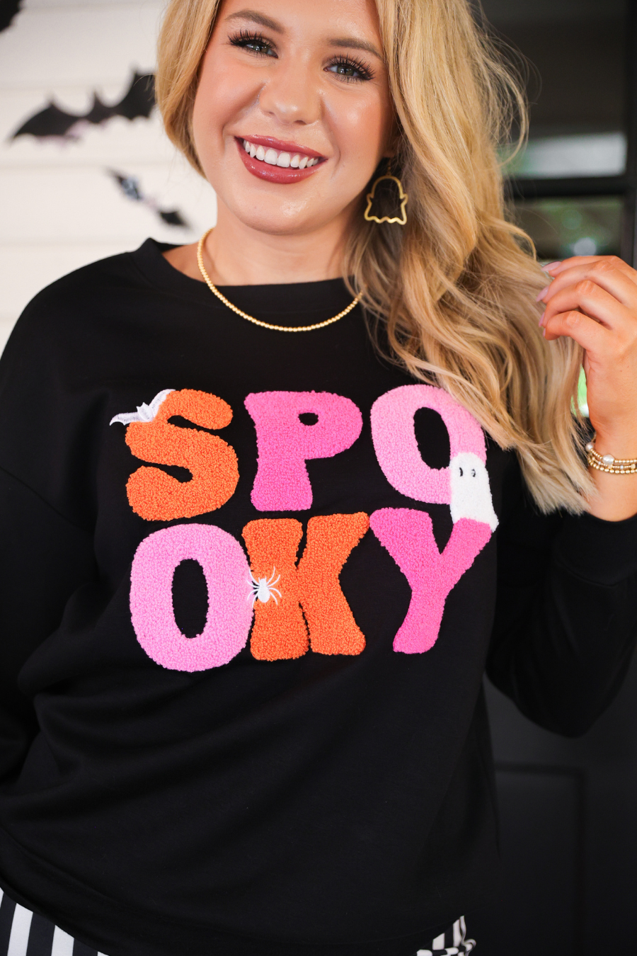 Spooky Vibes Pullover  - Jess Lea Halloween