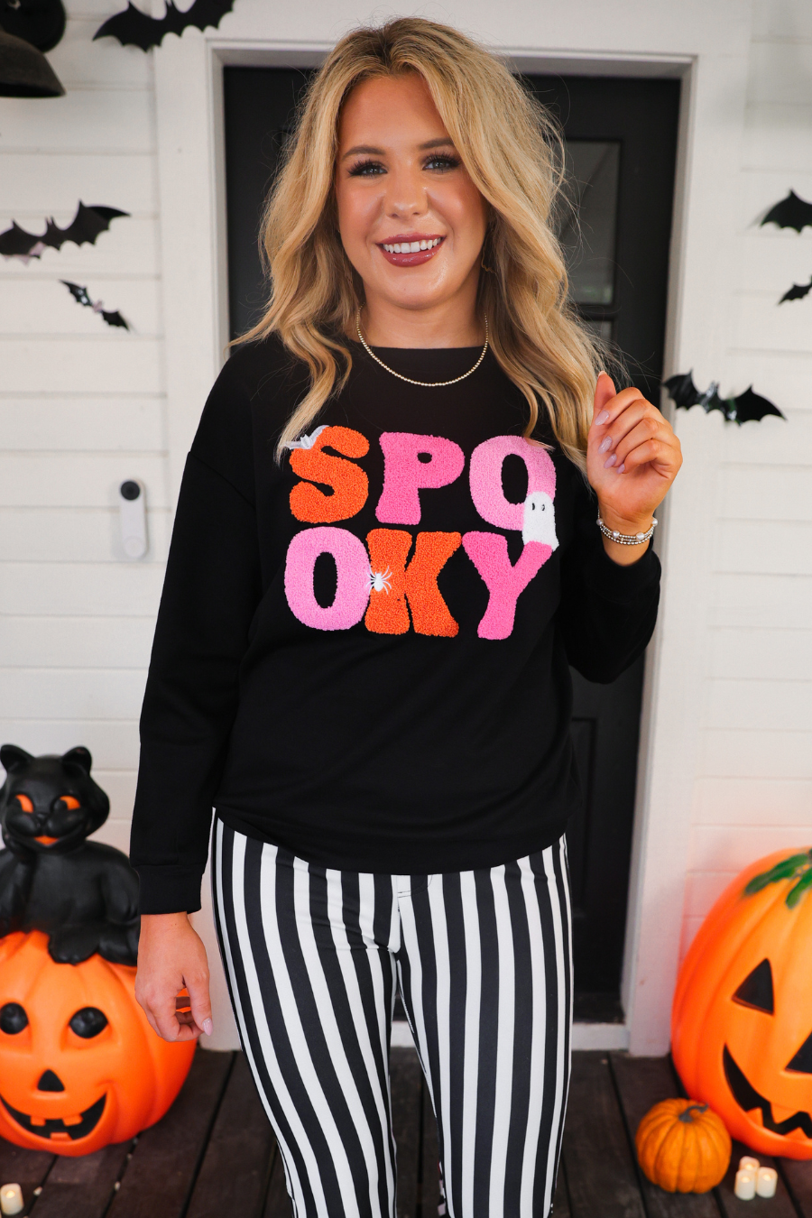 Spooky Vibes Pullover  - Jess Lea Halloween