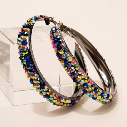 Turn Up The Glow - Multi Hoop Earrings