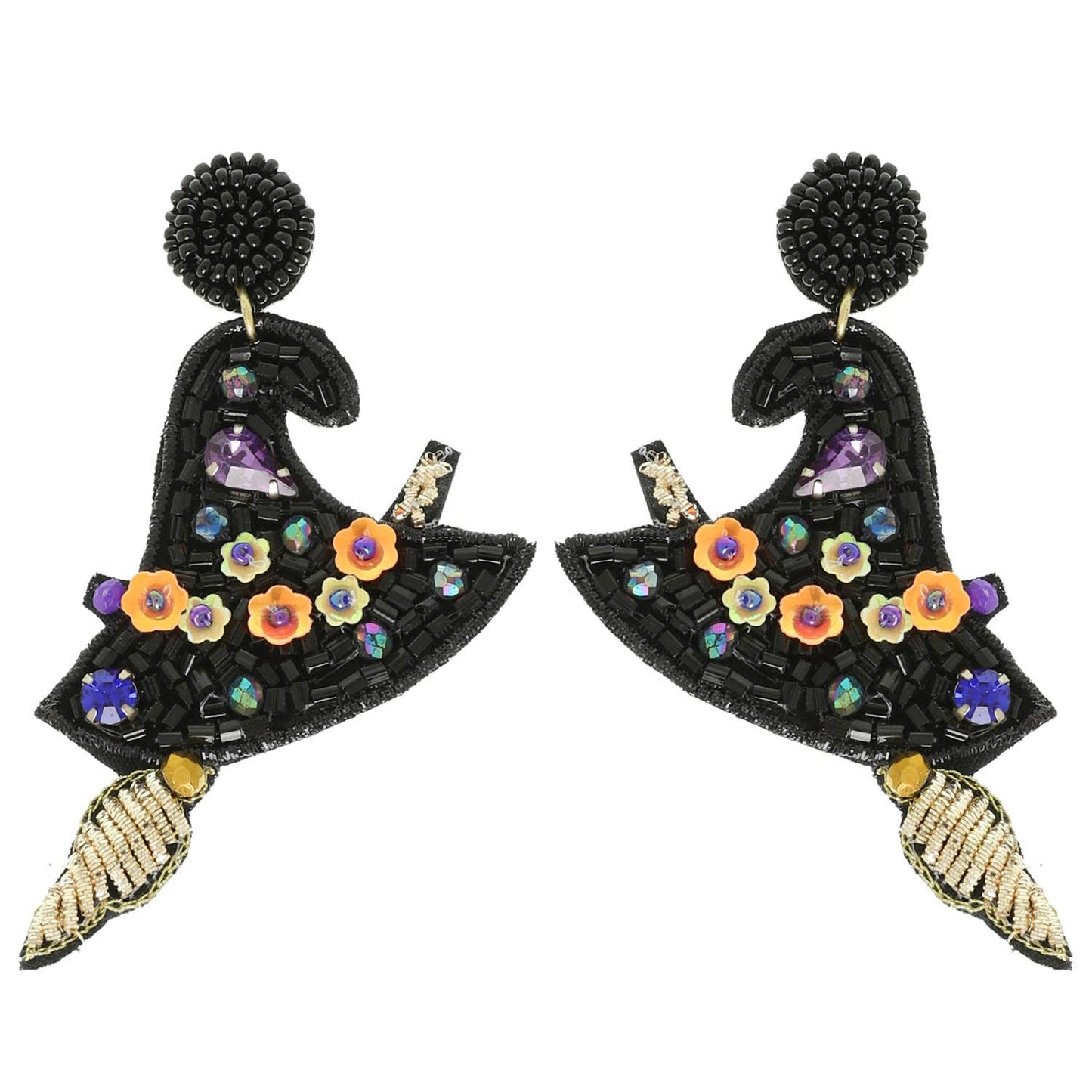 Midnight Bloom - Multi Earrings