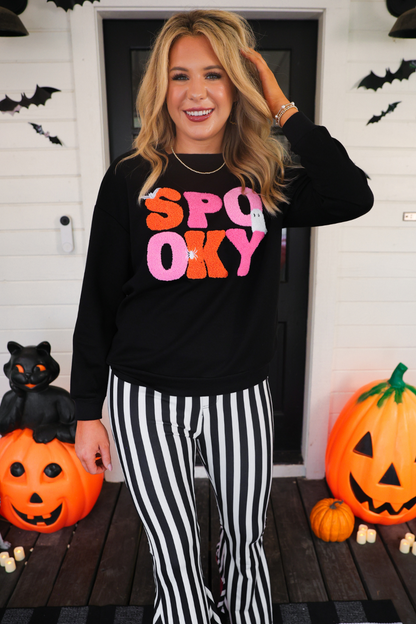 Spooky Vibes Pullover  - Jess Lea Halloween
