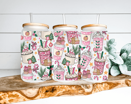 Peppermint Latte Parade Frosted Can