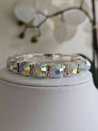 Electric Elegance - Iridescent Bracelet