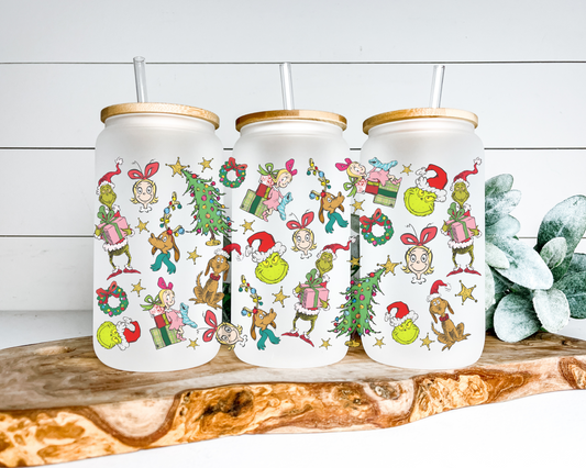 Whoville Magic Frosted Can Tumbler