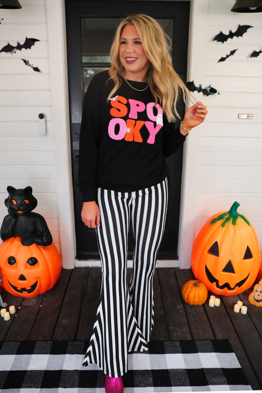 Spooky Vibes Pullover  - Jess Lea Halloween