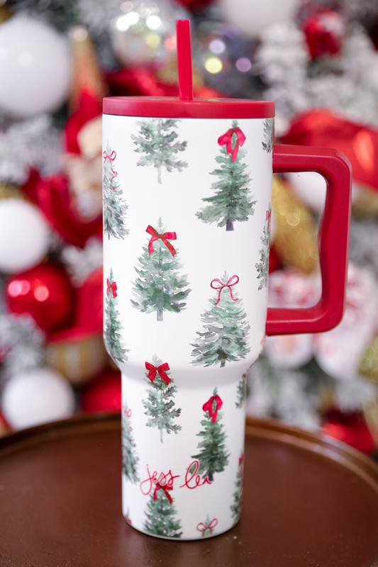 Under the Tree 40 Oz Christmas Tumbler