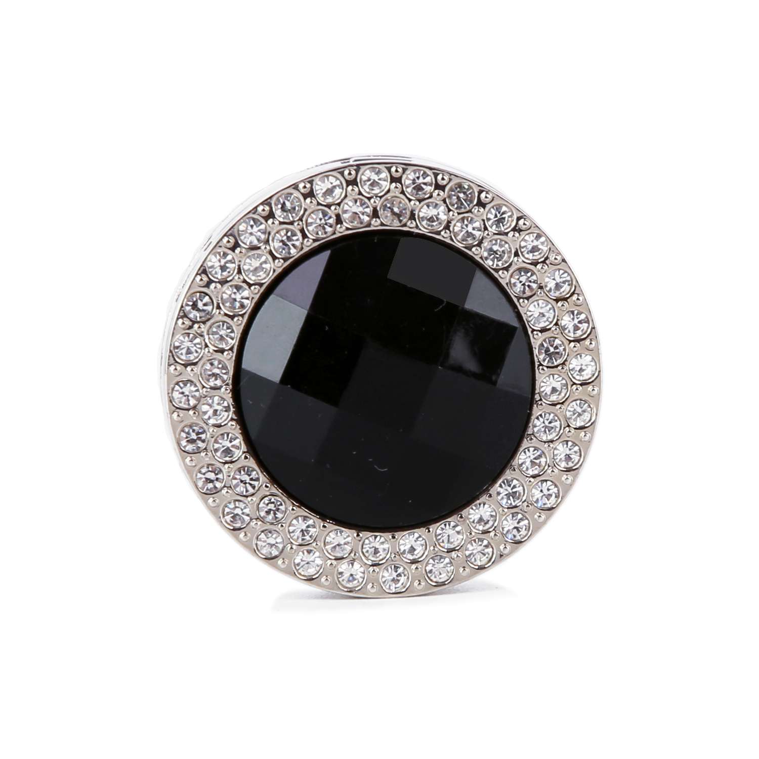 Gem and Rhinestone Purse Hanger: Black - Alie's Boutique