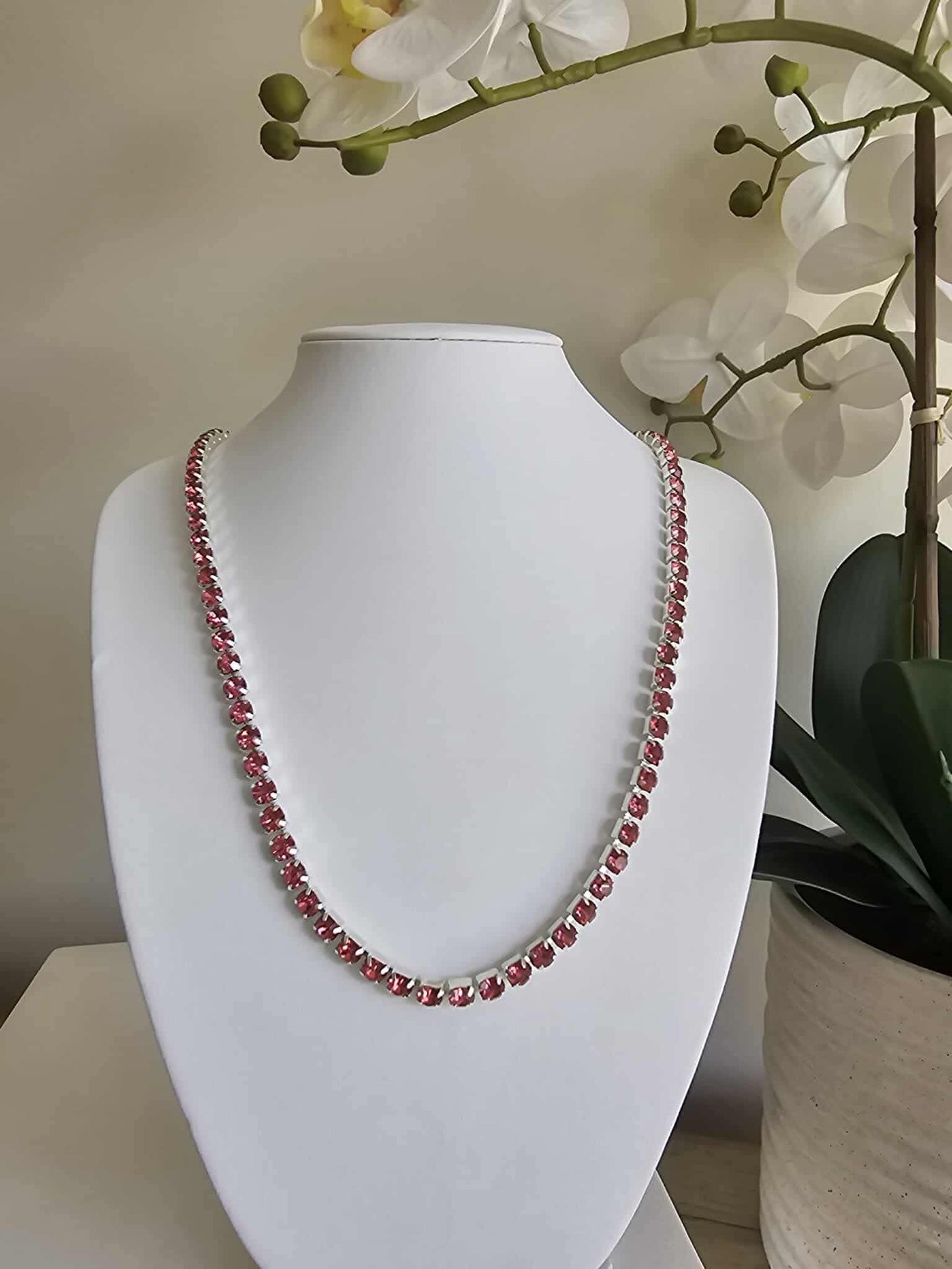 Chic Flush - Pink Necklace