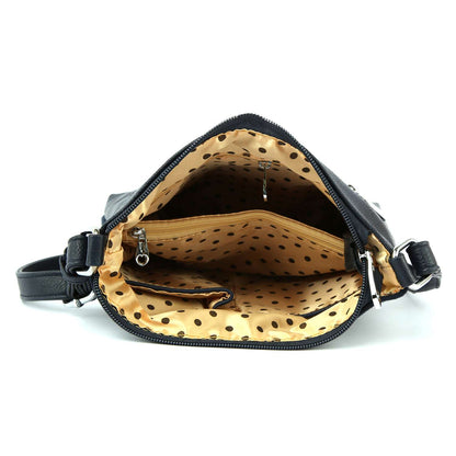 Glam Camo Sparkle Crossbody Bag