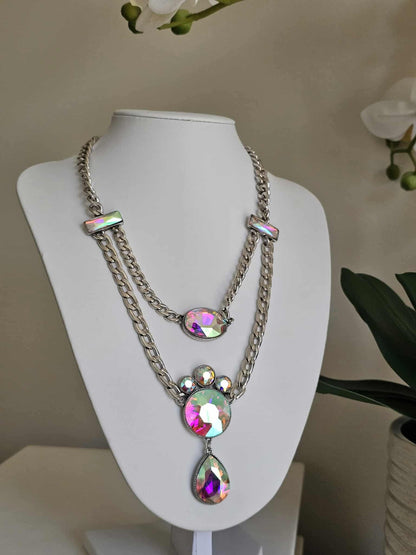 Prism Pulse - Iridescent Necklace