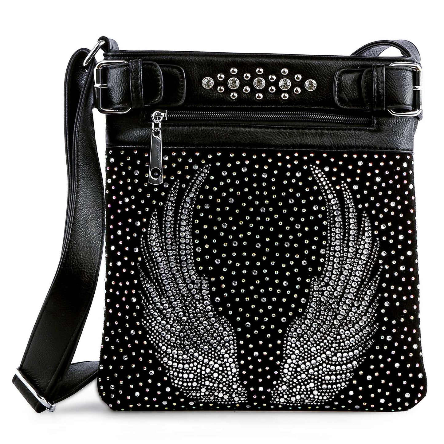 Angel Wings Sparkle Sling Bag