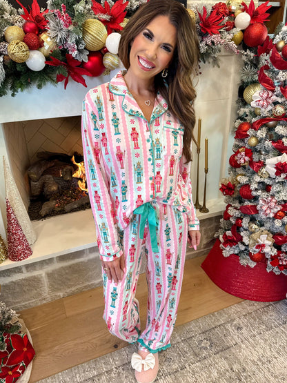 Nutcracker Magic Ruffle Pajama Set