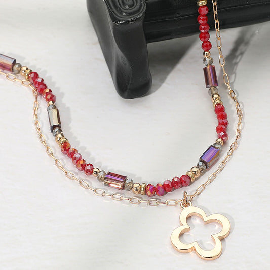 Say Less – Red Necklace