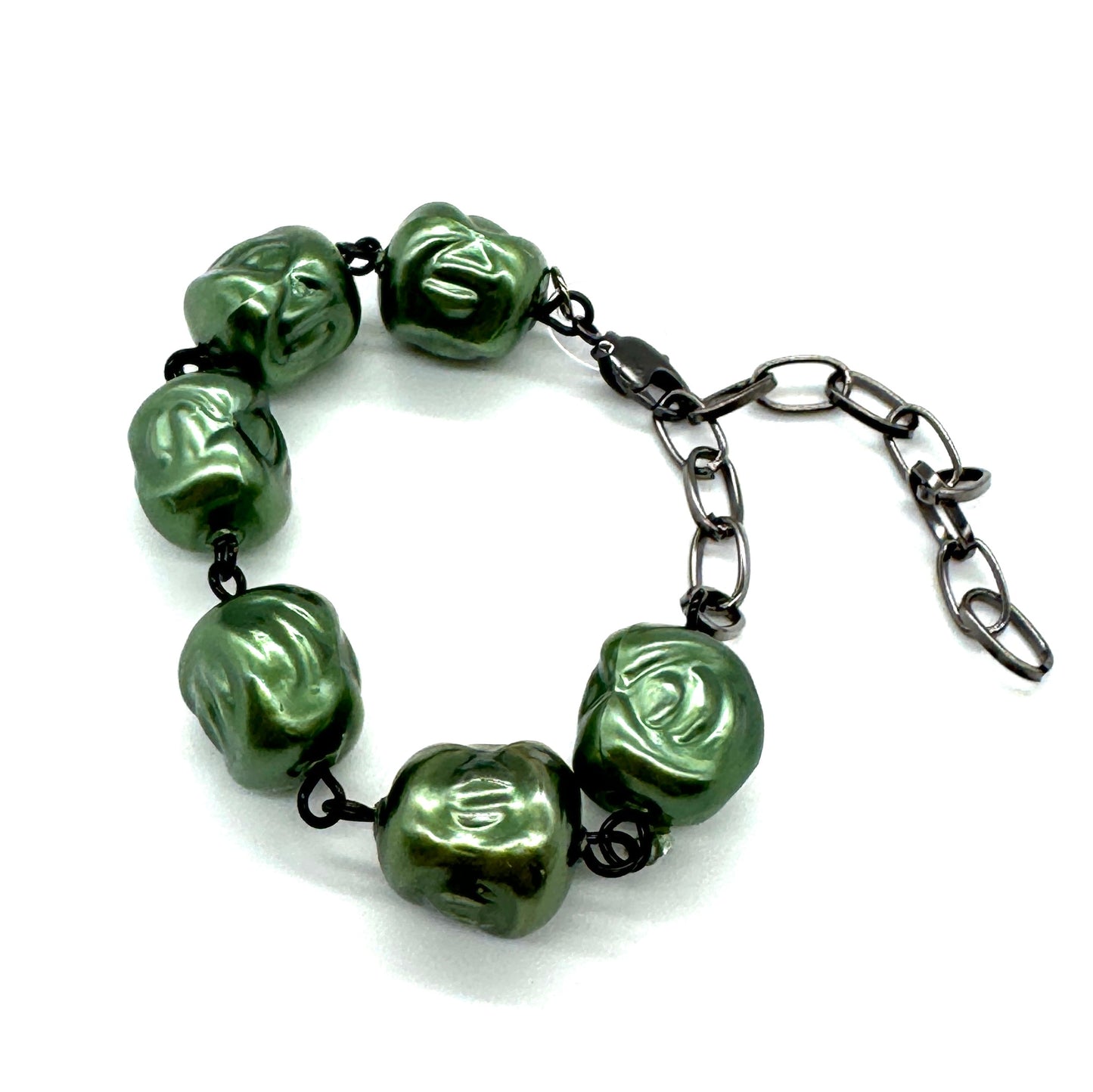 Hollow Evergreen Betsy Bracelet - Leetie Lovendale
