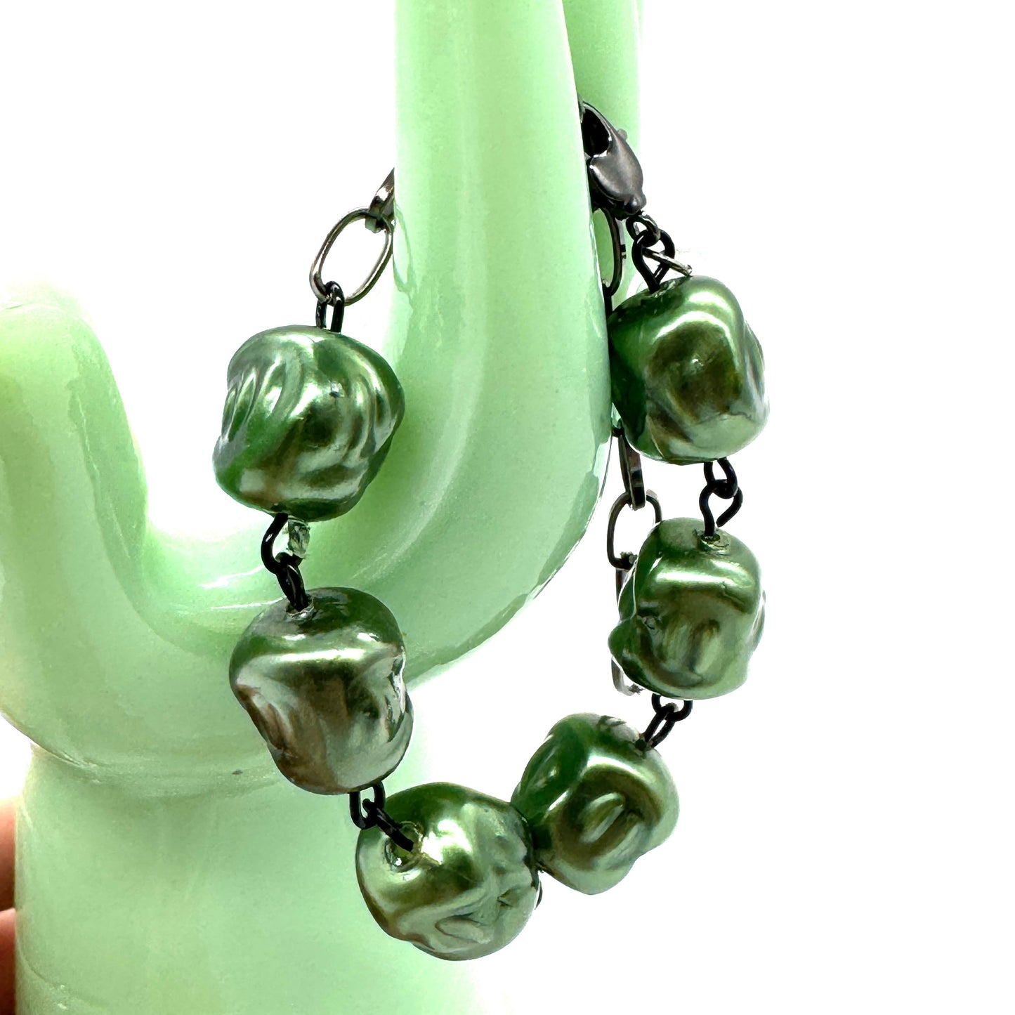 Hollow Evergreen Betsy Bracelet - Leetie Lovendale