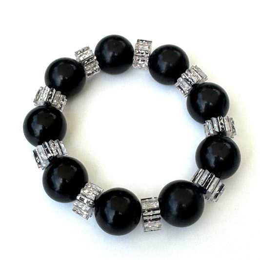 Glitterati Chunky Stretch Bracelet - Leetie Lovendale