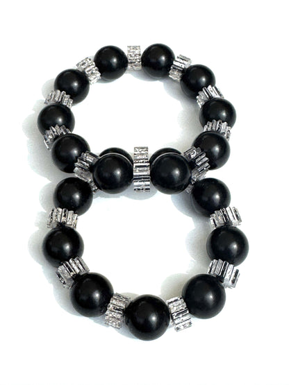 Glitterati Chunky Stretch Bracelet - Leetie Lovendale