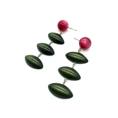 Berry Grove Moonglow Cascade Earrings - Leetie Lovendale